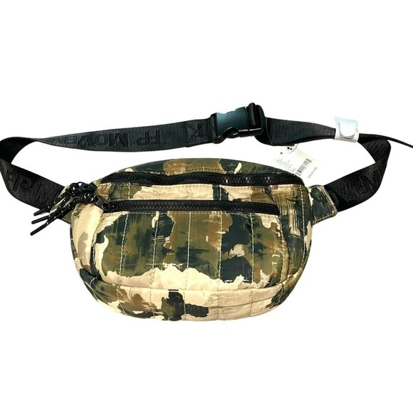 New Free People Camo Sling Bag - Picture 2 of 10